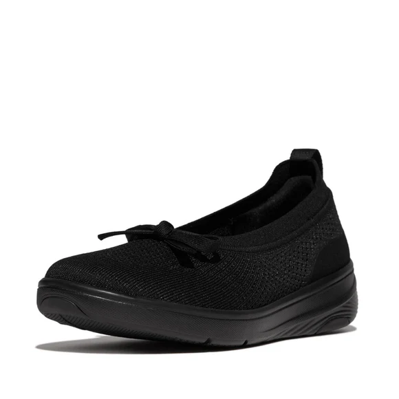 JH8090 - Fitflop Women Bow Knit Ballerinas