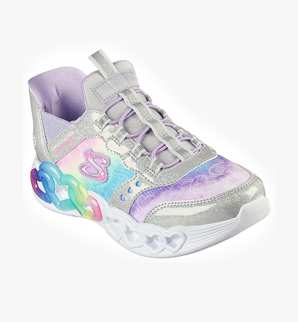 303755L - Skechers Girl's Slip-ins Heart Lights Infinite 