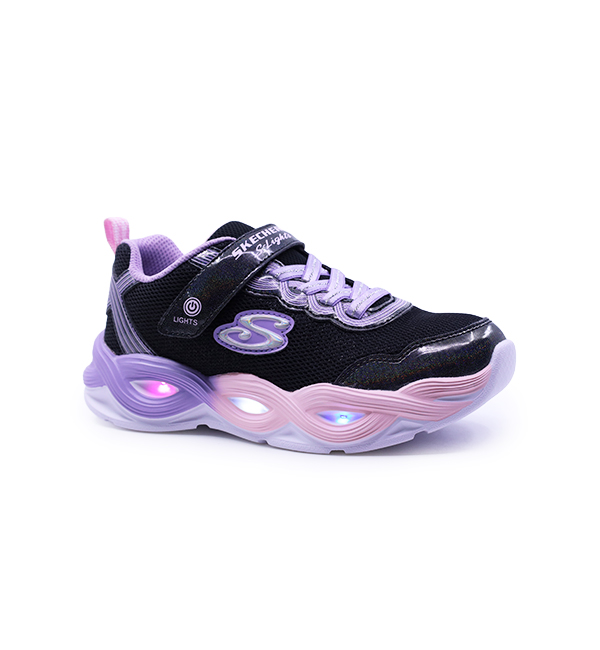 303717L - Skechers Girl's Pink Light-Up Sneakers