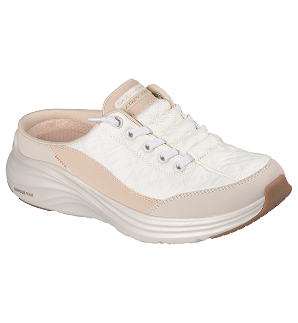 150409 - Skechers Women Conter Foam Slip-On Mule Sneakers