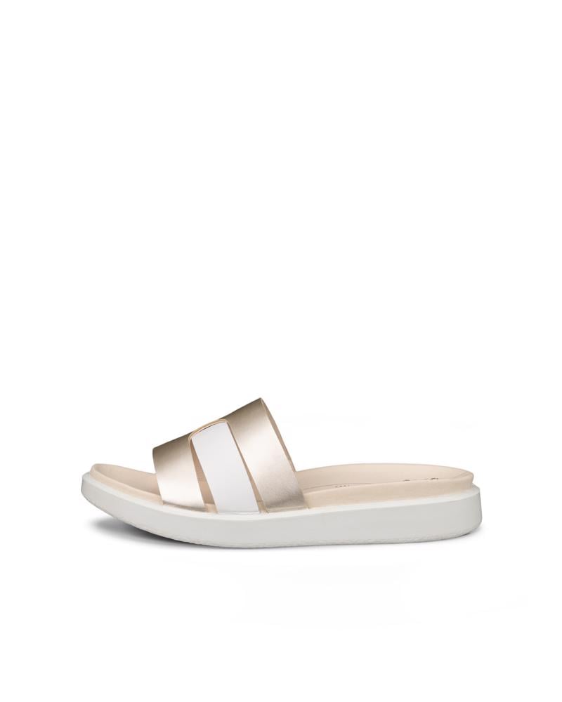 ECCO Flowt 850404  Women's Leather Flat Sandal